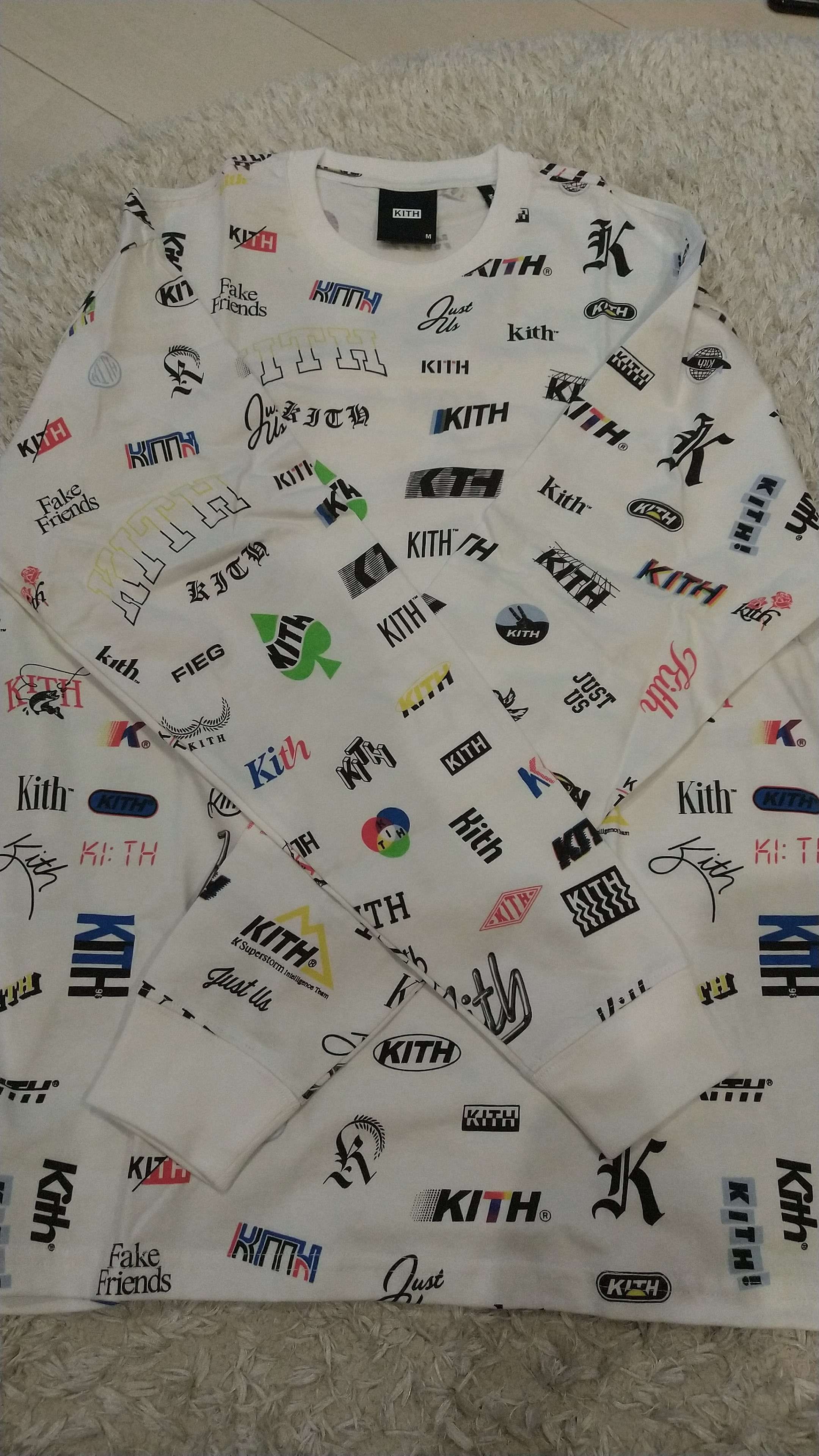 KITH✕CONVERSE NoveI Ls Tee-white