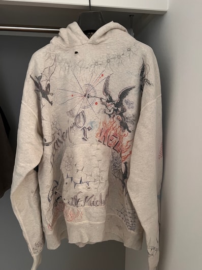 SAINT Mxxxxxx x Dr.Woo HOODIE "Grey"