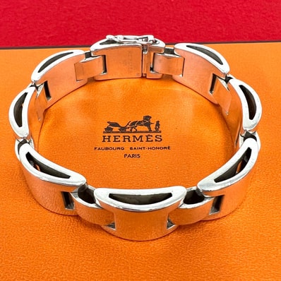 HERMES エルメス ルナパーク シルバー925 ブレスレット シルバー
28629