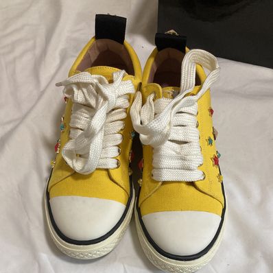 未使用。レッドヴァレンティノ オールスター型スニーカー