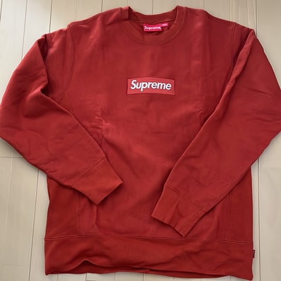 Supreme Box Logo Crewneck Sweatshirt "Rust" (18FW)