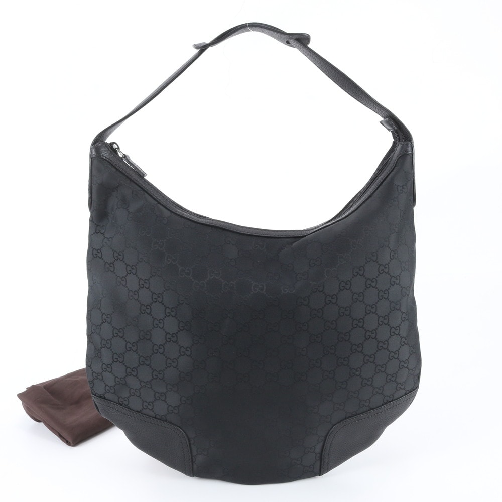 ■極美品 グッチ GG ナイロン 293596 ショルダーバッグ