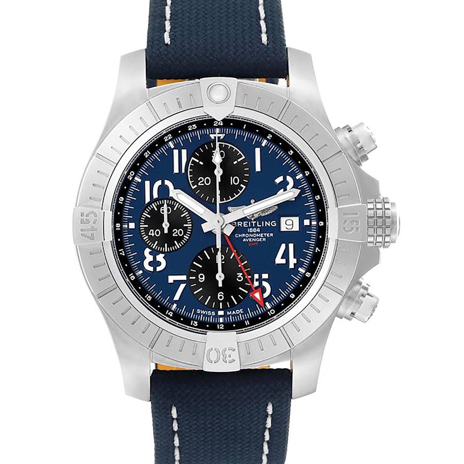 未使用 保管品 BREITLING ブライトリング  アベンジャー クロノグラフ GMT45  A24315  メンズ 腕時計