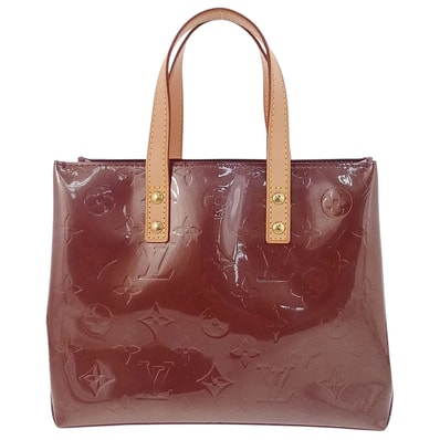 LOUIS VUITTON ルイ・ヴィトン リードPM ハンドバッグ M93578 モノグラムヴェルニ パープル ヴィオレット レディース【中古】