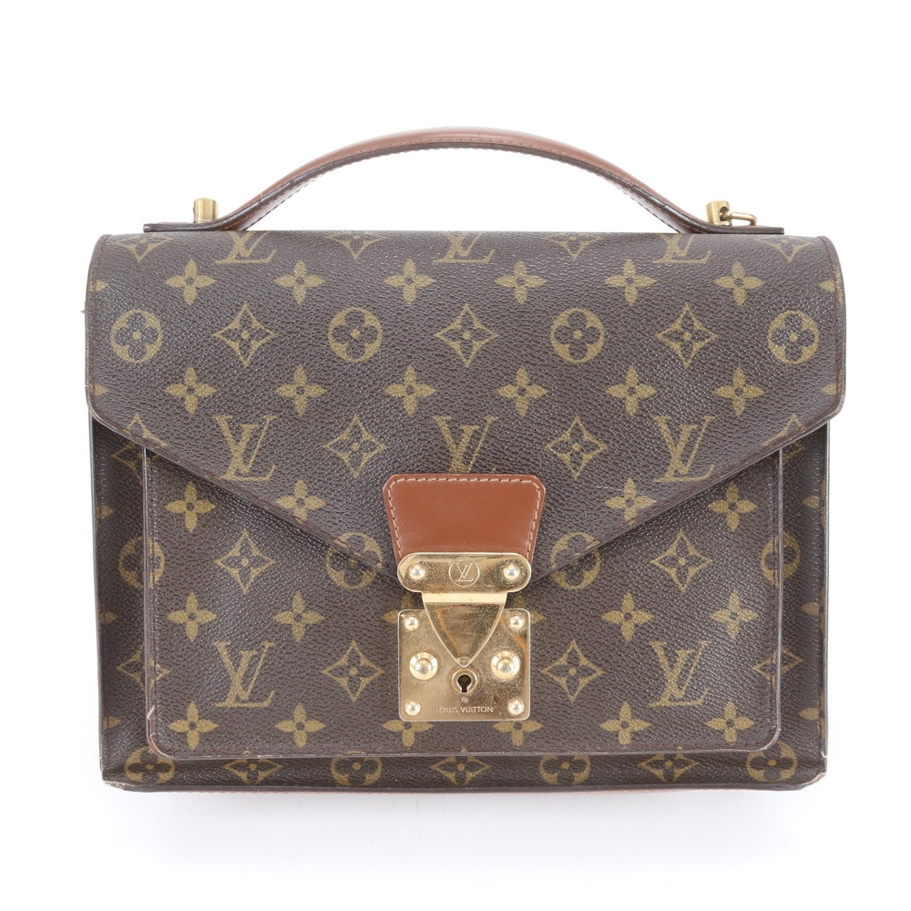 ■美品 ルイヴィトン モノグラム モンソーM51185 ハンドバッグ