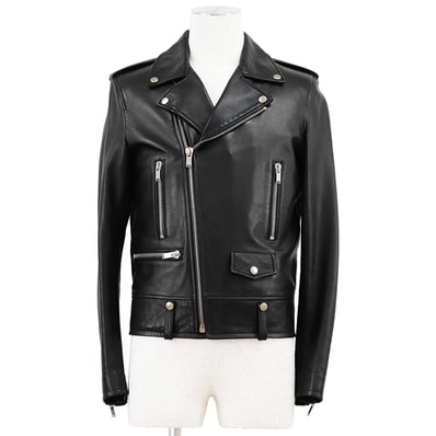 Saint Laurent Leather Jacket "Black"