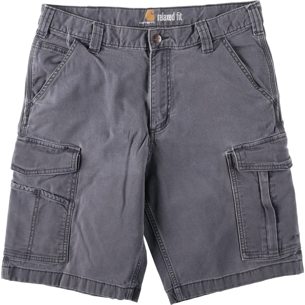 古着 カーハート Carhartt RELAXED FIT ダック カーゴショーツ ハーフパンツ メンズw33相当/eaa620659