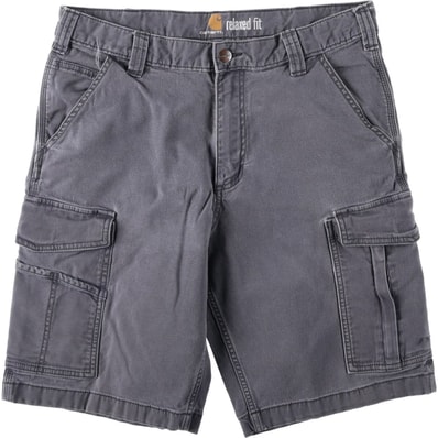 古着 カーハート Carhartt RELAXED FIT ダック カーゴショーツ ハーフパンツ メンズw33相当/eaa620659