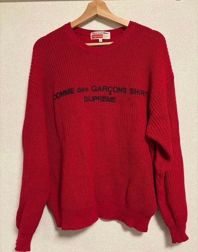 Supreme / Comme des Garçons SHIRT® Sweater "Red"