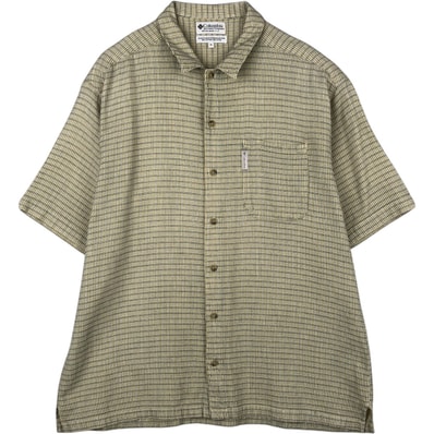 古着 00年代 コロンビア Columbia 総柄 半袖 コットンシャツ ボックスシャツ メンズXL相当/eaa623509