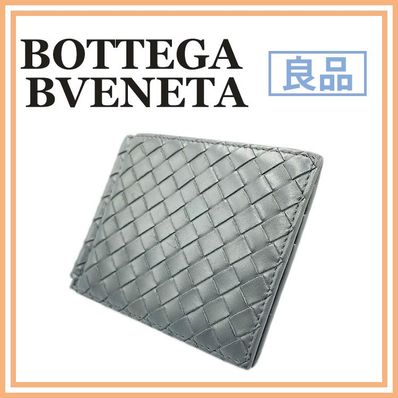 良品 ボッテガヴェネタ イントレチャート マネークリップ