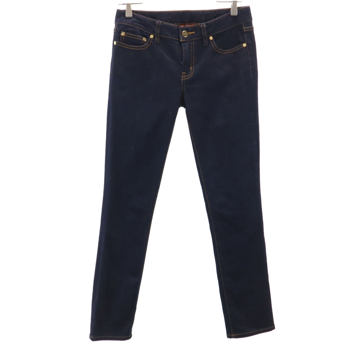 Tory Burch トリーバーチ スーパー スキニーデニムパンツ W26 インディゴ ジーンズ