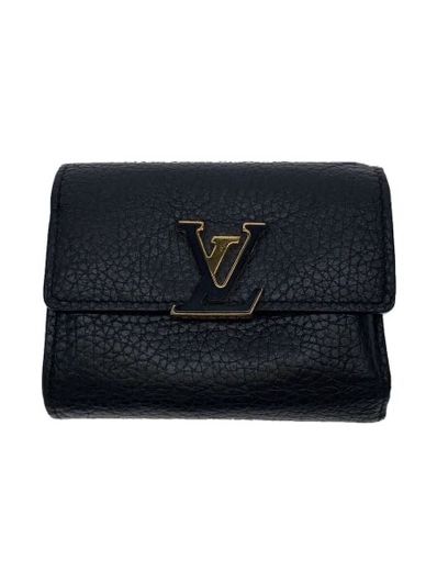 Louis Vuitton Capucines XS Wallet "Noir"