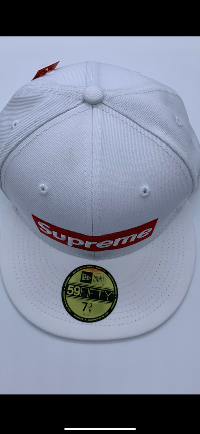 Supreme Money Box Logo New Era "White"