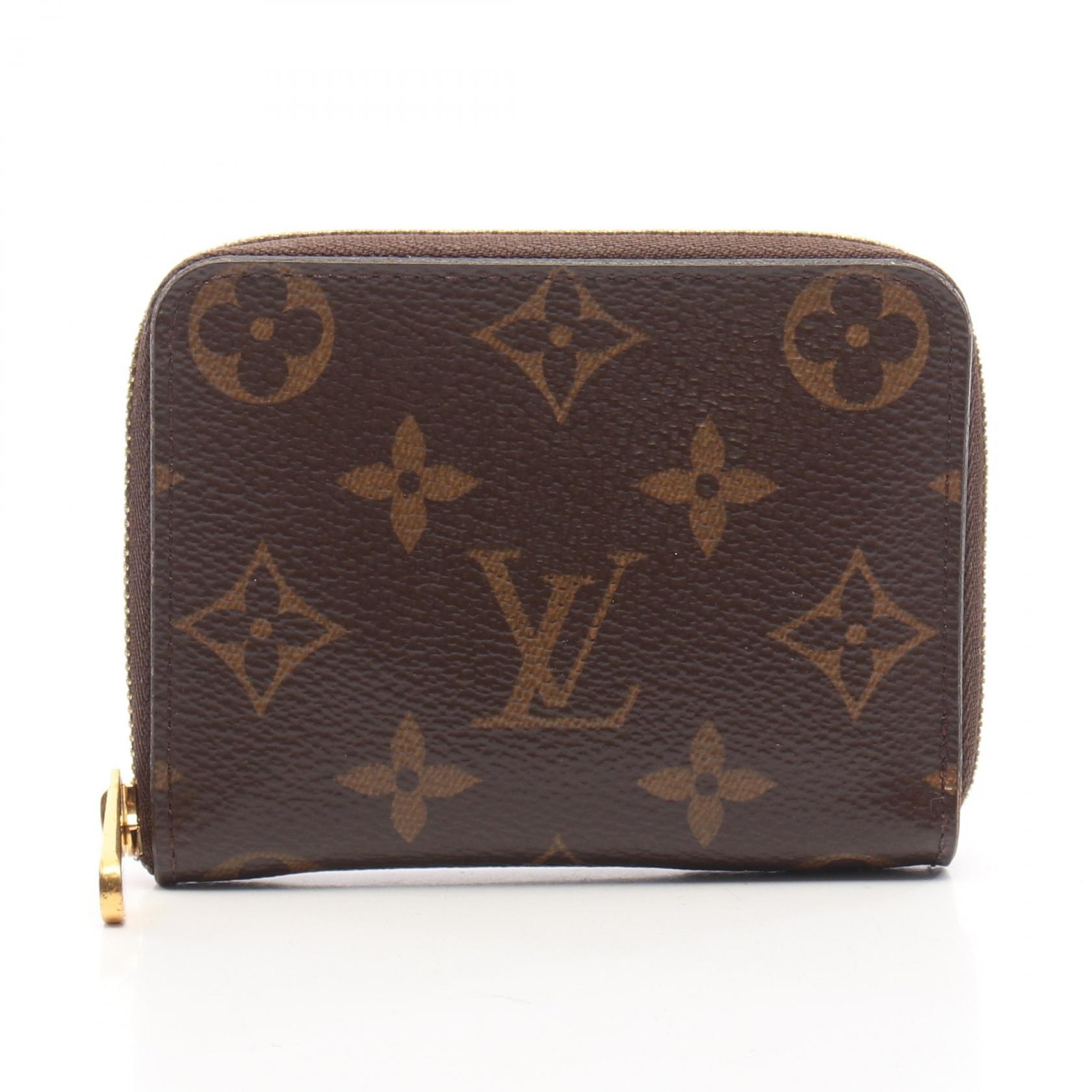 ルイ・ヴィトン LOUIS VUITTON ジッピー コインパース モノグラム コインケース 財布 PVC レディース ブラウン系 M60067 【中古】