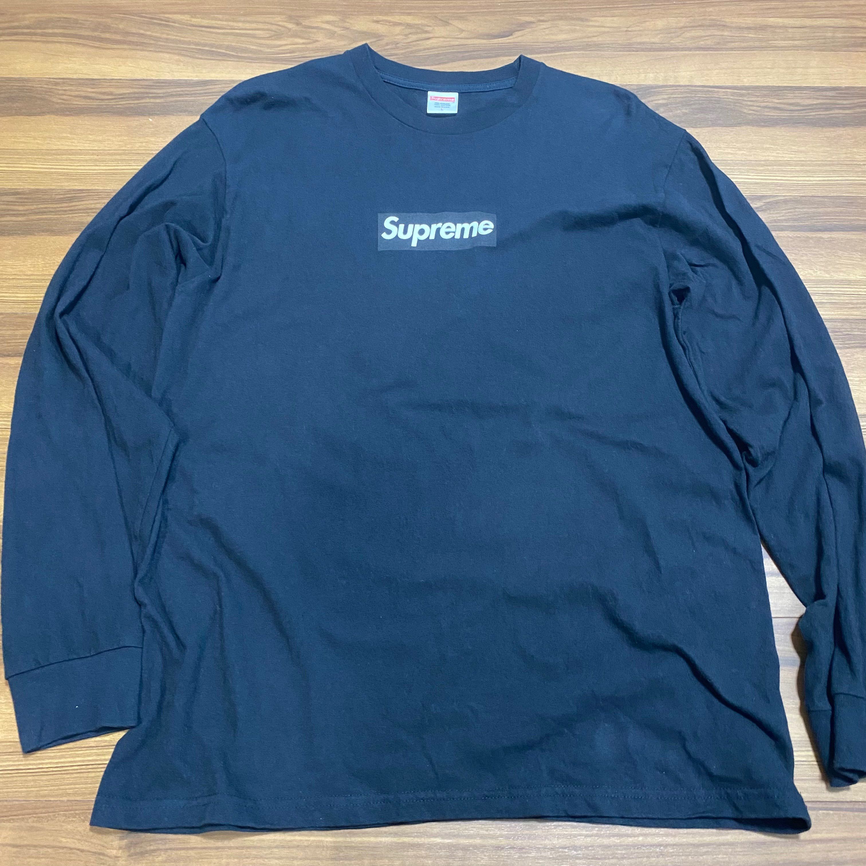 Supreme Box Logo L/S Tee "Black"