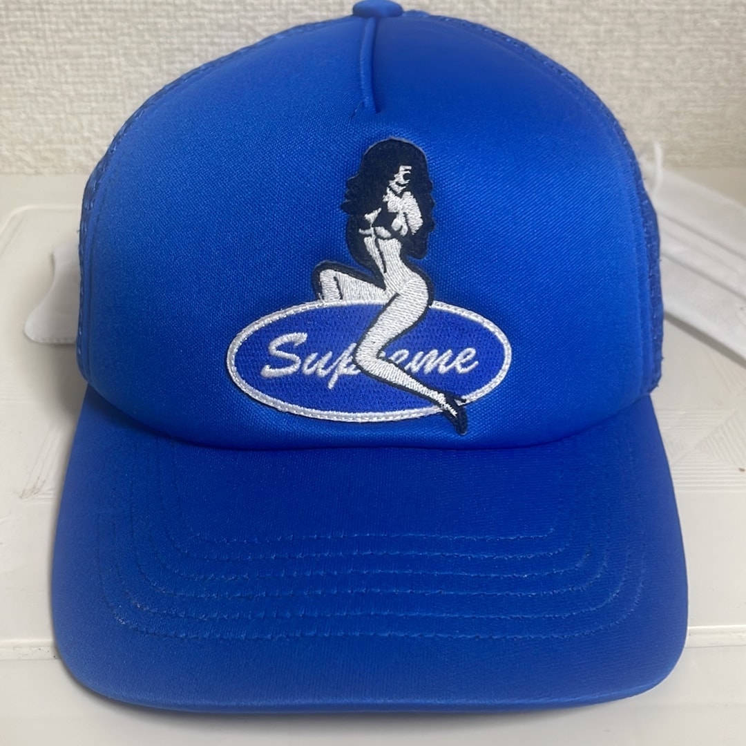 Supreme Pin Up Mesh Back 5-Panel "Royal"