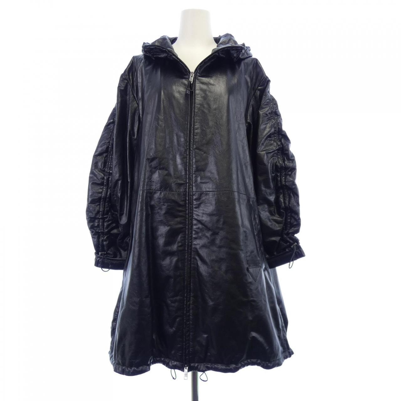 プラダ PRADA 56820 1P3E レザーコート