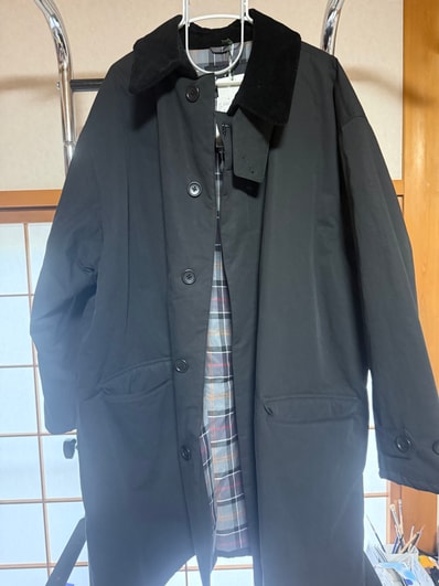 Barbour x SEE SEE 3/4 Coat "Black"