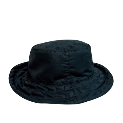 ルイヴィトン LOUIS VUITTON ハット モノグラム アピアリング リバーシブル M77117 ブラック