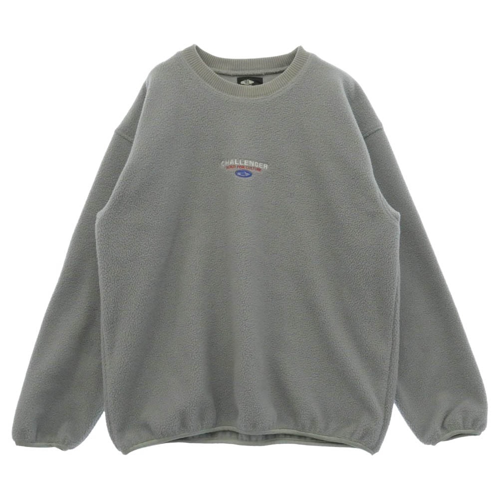 CHALLENGER チャレンジャー 24AW CLG-CS 024-009 SAILOR C/N FLEECE セーラー クルーネック フリース スウェット トレーナー グレー系 L【中古】
