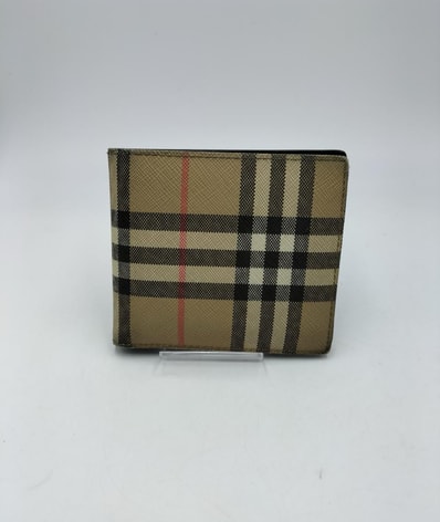 BURBERRY Vintage Check Bifold Wallet "Archive Beige"