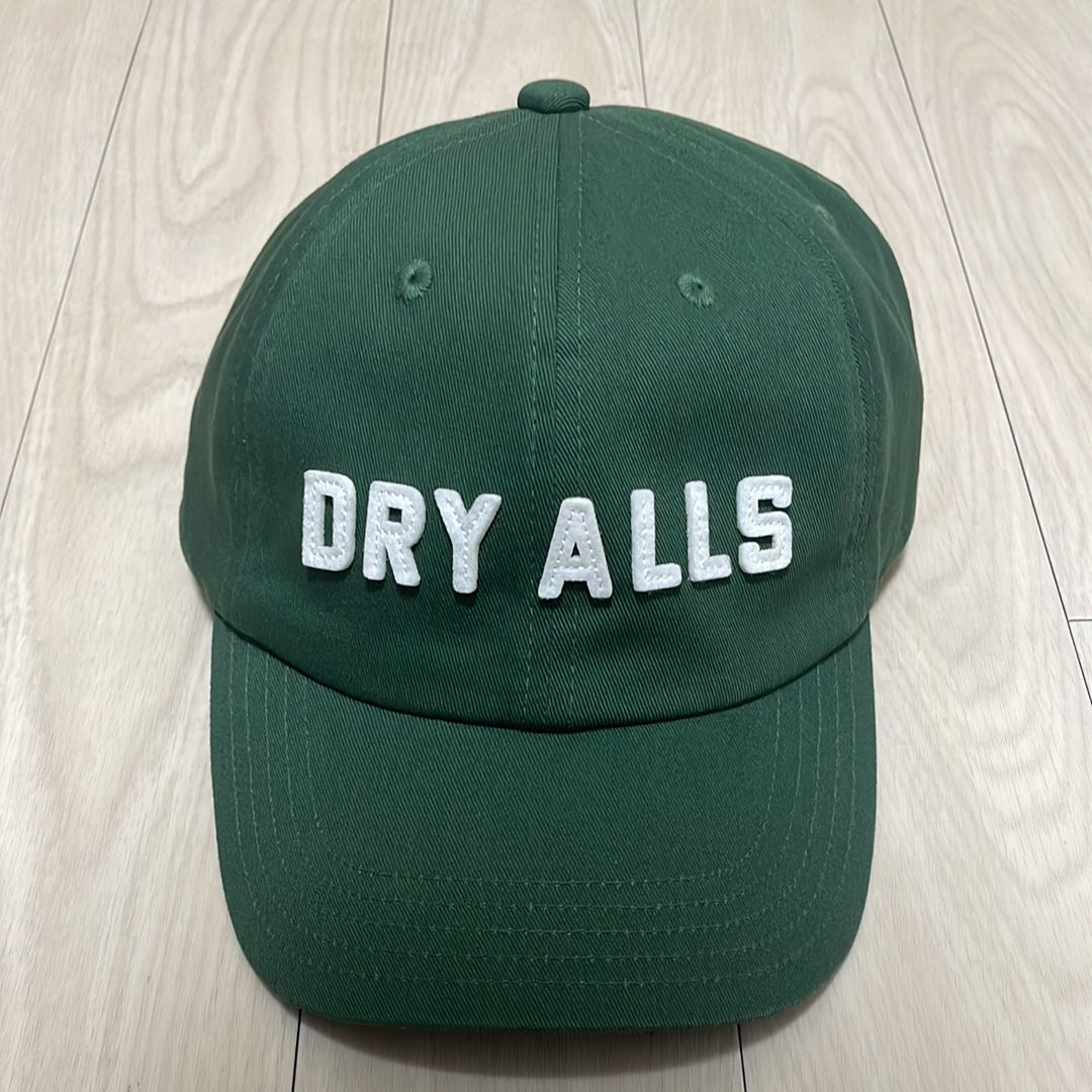 HUMAN MADE DRY ALLS 6PANEL TWILL CAP "Green"