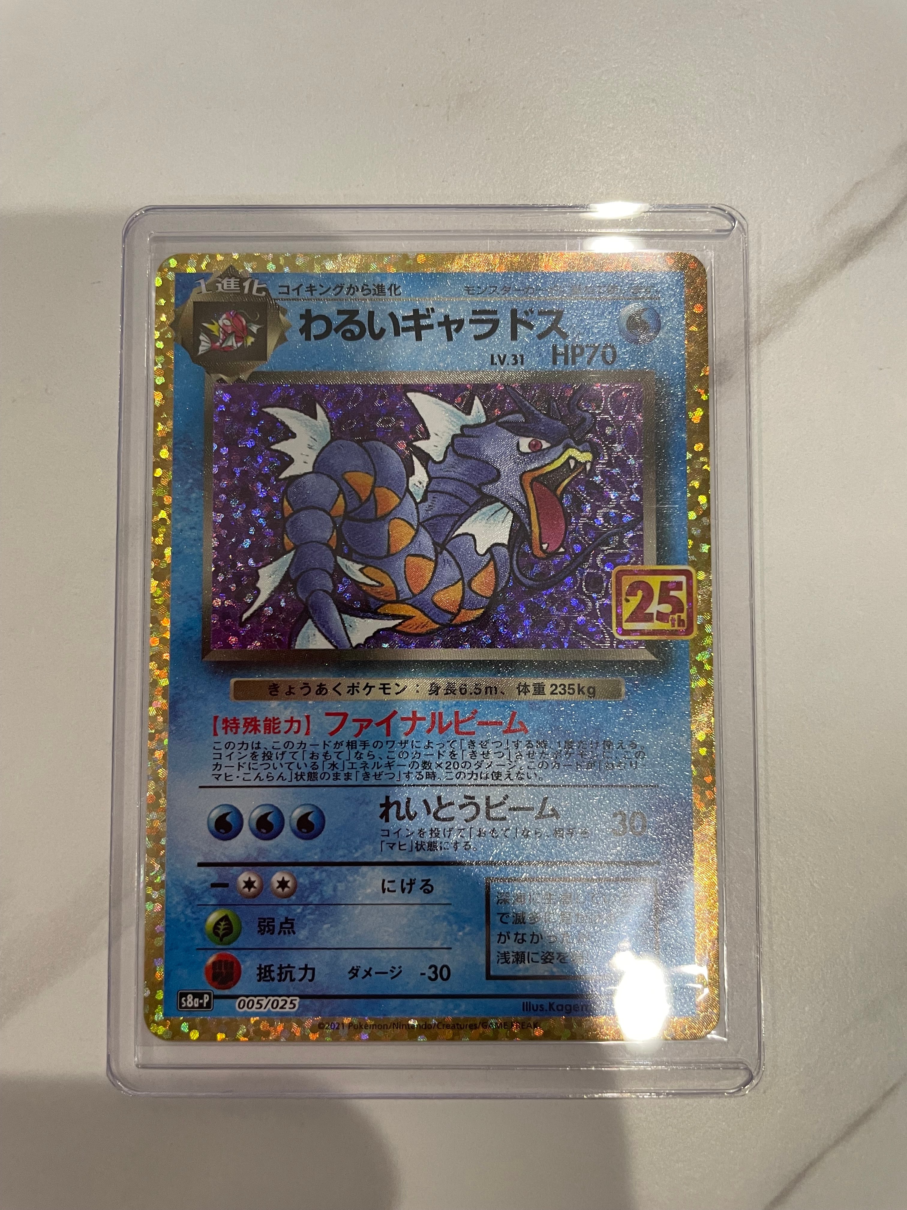 PSA10】わるいギャラドス: プロモ[S8a-P 005/025](プロモカードパック