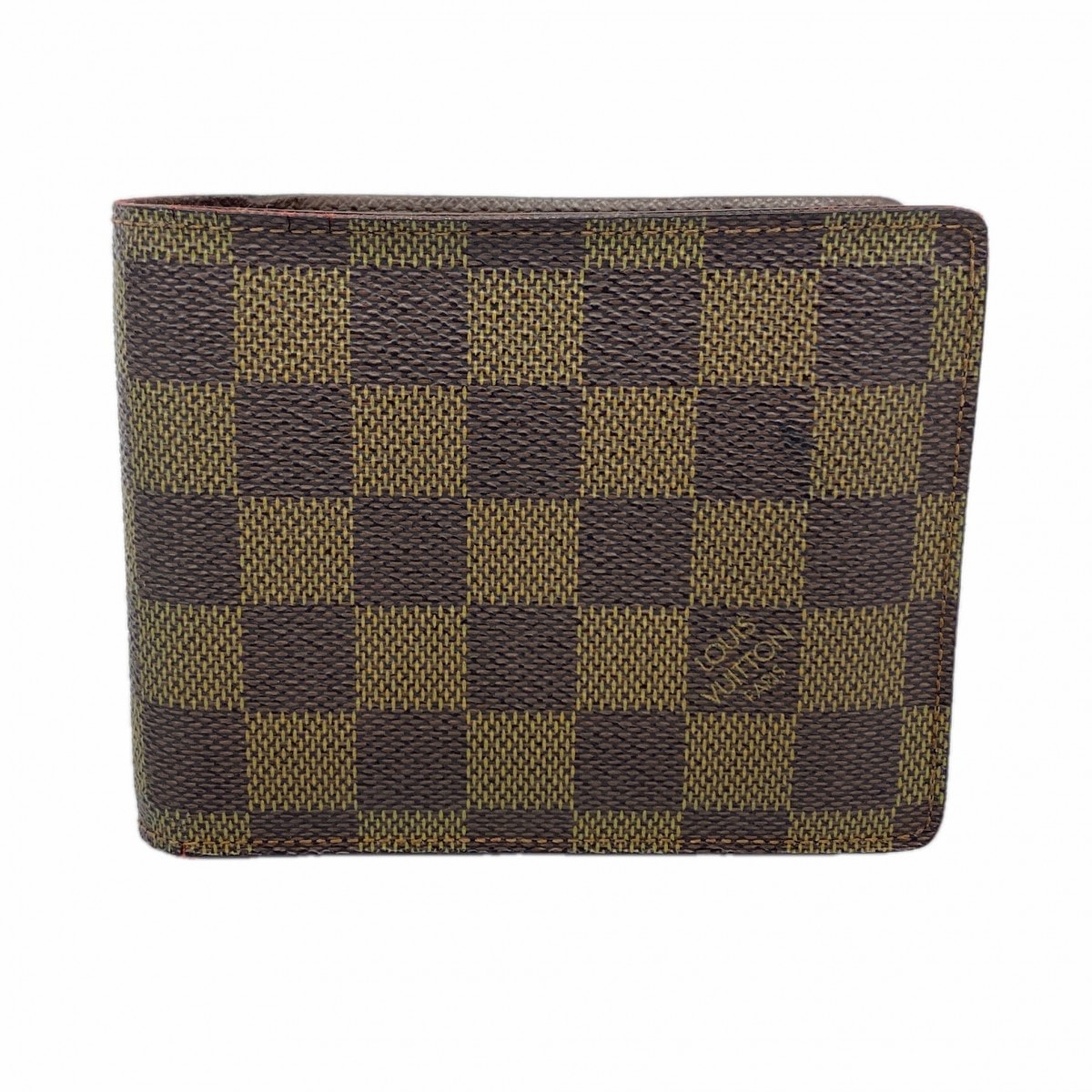 ★SALE【6da0492】ルイヴィトン 財布 ダミエ ポルトフォイユフロリン N60011 エベヌ【中古】メンズ