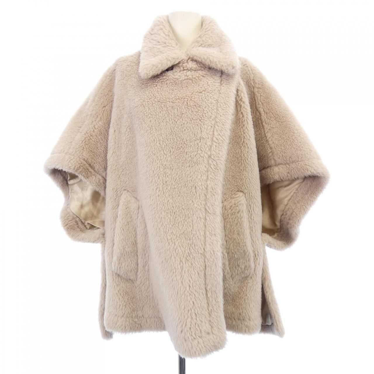 マックスマーラ Max Mara TEBE1 テディベア ケープ