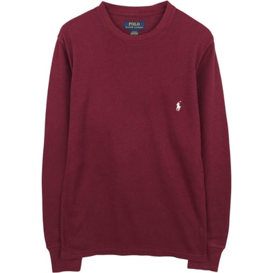 古着 ラルフローレン Ralph Lauren POLO RALPH LAUREN SLEEPWEAR サーマルロンT ハニカム メンズS相当/eaa632167