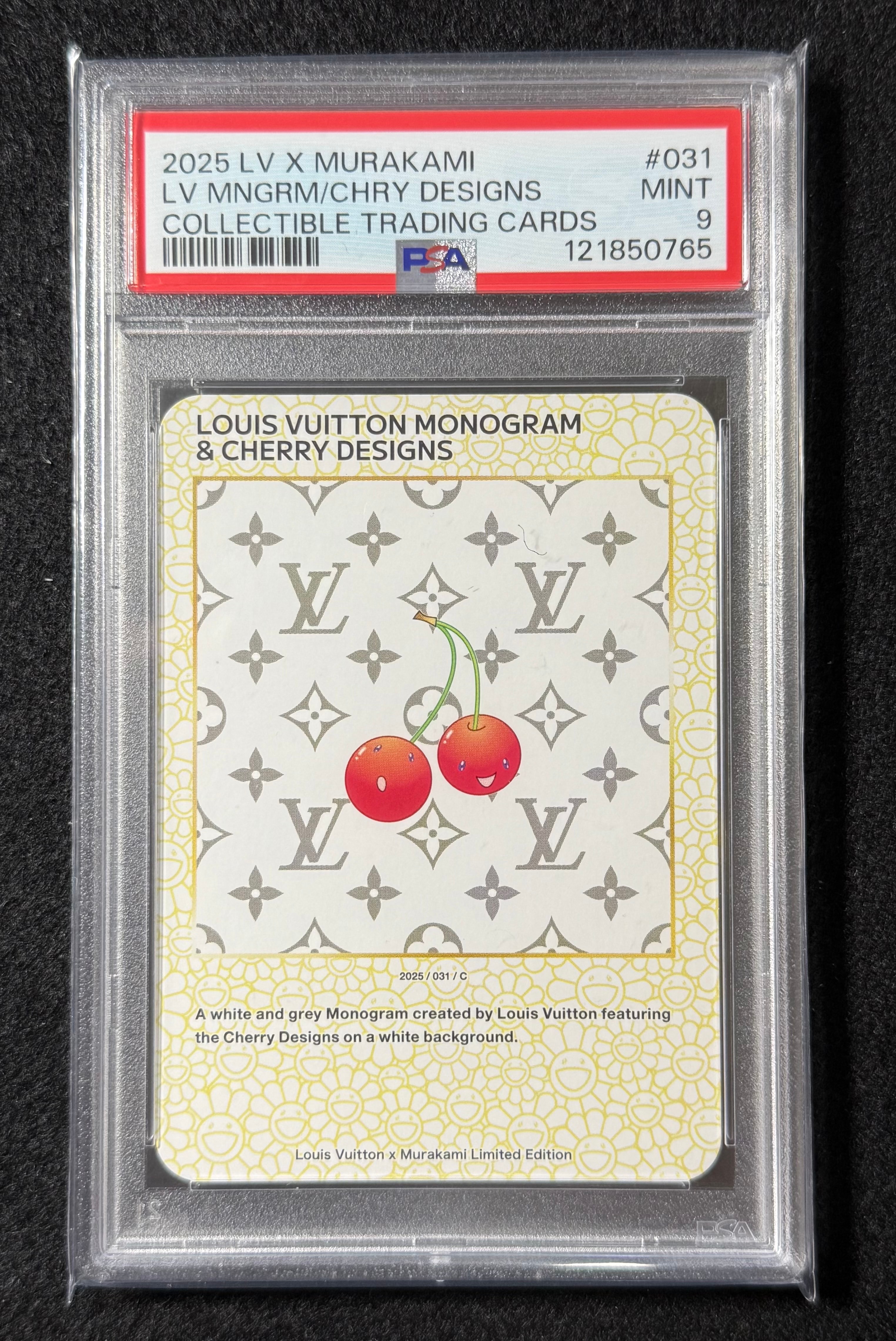 PSA9】ルイヴィトン モノグラム & チェリーデザインズ C [2025