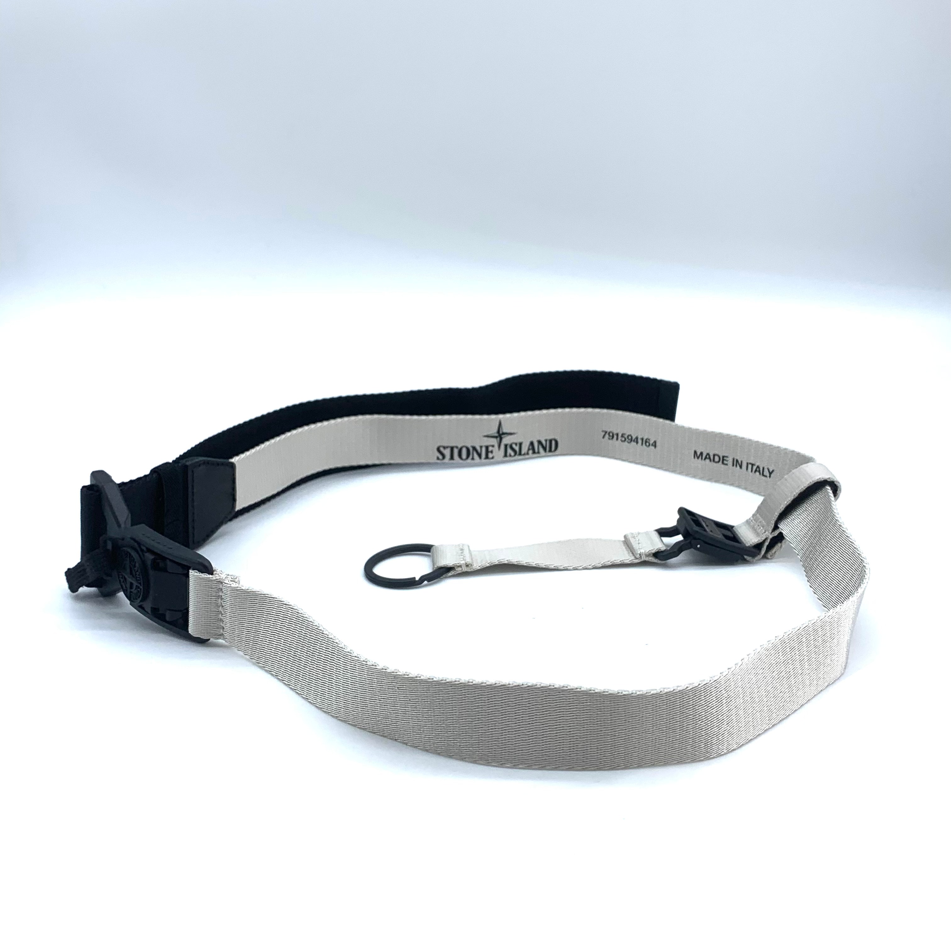 Stone Island Nylon Belt with webbing ""Grey/Black""