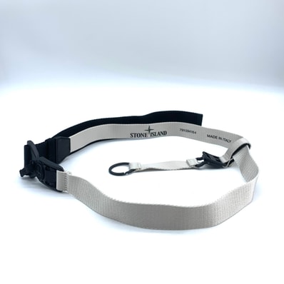 Stone Island Nylon Belt with webbing ""Grey/Black""