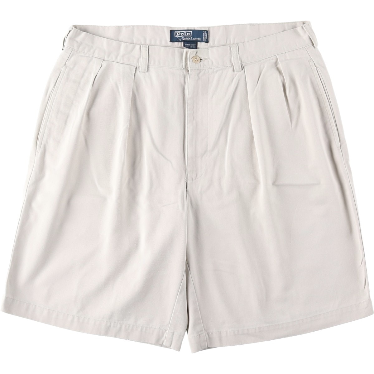 古着 ラルフローレン Ralph Lauren POLO by Ralph Lauren TYLER SHORT ツータック チノショーツ ショートパンツ メンズw36相当/eaa660195