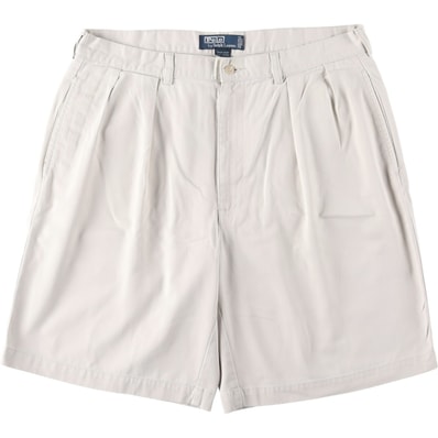古着 ラルフローレン Ralph Lauren POLO by Ralph Lauren TYLER SHORT ツータック チノショーツ ショートパンツ メンズw36相当/eaa660195