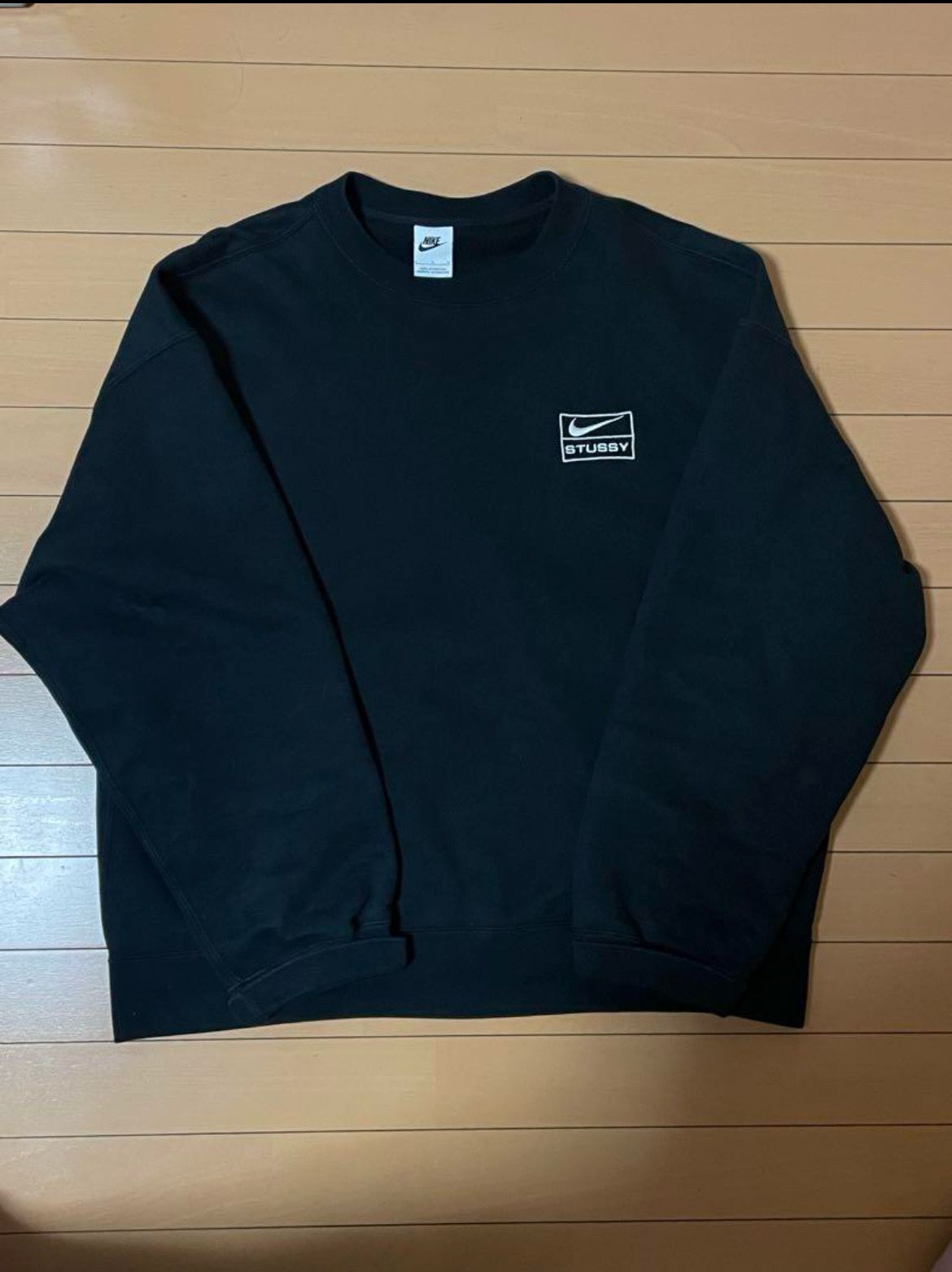 Stussy x Nike Wash Crew (US Size) "Black" DO5310-010
