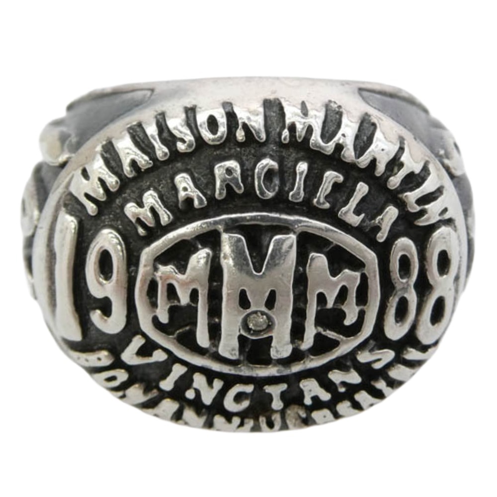 MAISON MARGIELA メゾンマルジェラ リング 20th Anniversary College Ring 20周年 カレッジ リング シルバー925 シルバー系 22号【中古】