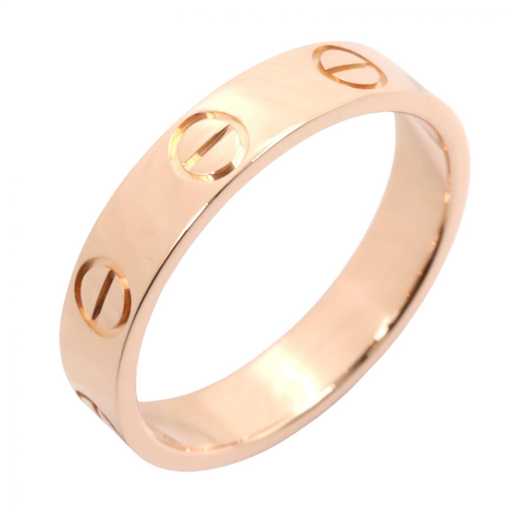 カルティエ CARTIER ミニラブリング リング・指輪 ジュエリー K18PG(ピンクゴールド) レディース ゴールド系 B4085200 【中古】