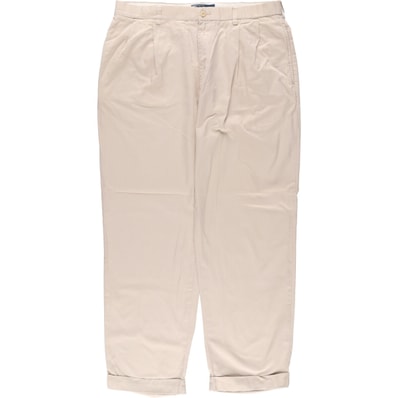 古着 ラルフローレン Ralph Lauren POLO by Ralph Lauren ツータック チノパンツ メンズw36相当/eaa542525