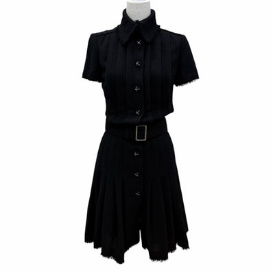 極美品 シャネル ワンピース ブラック FR 34 07A P31961