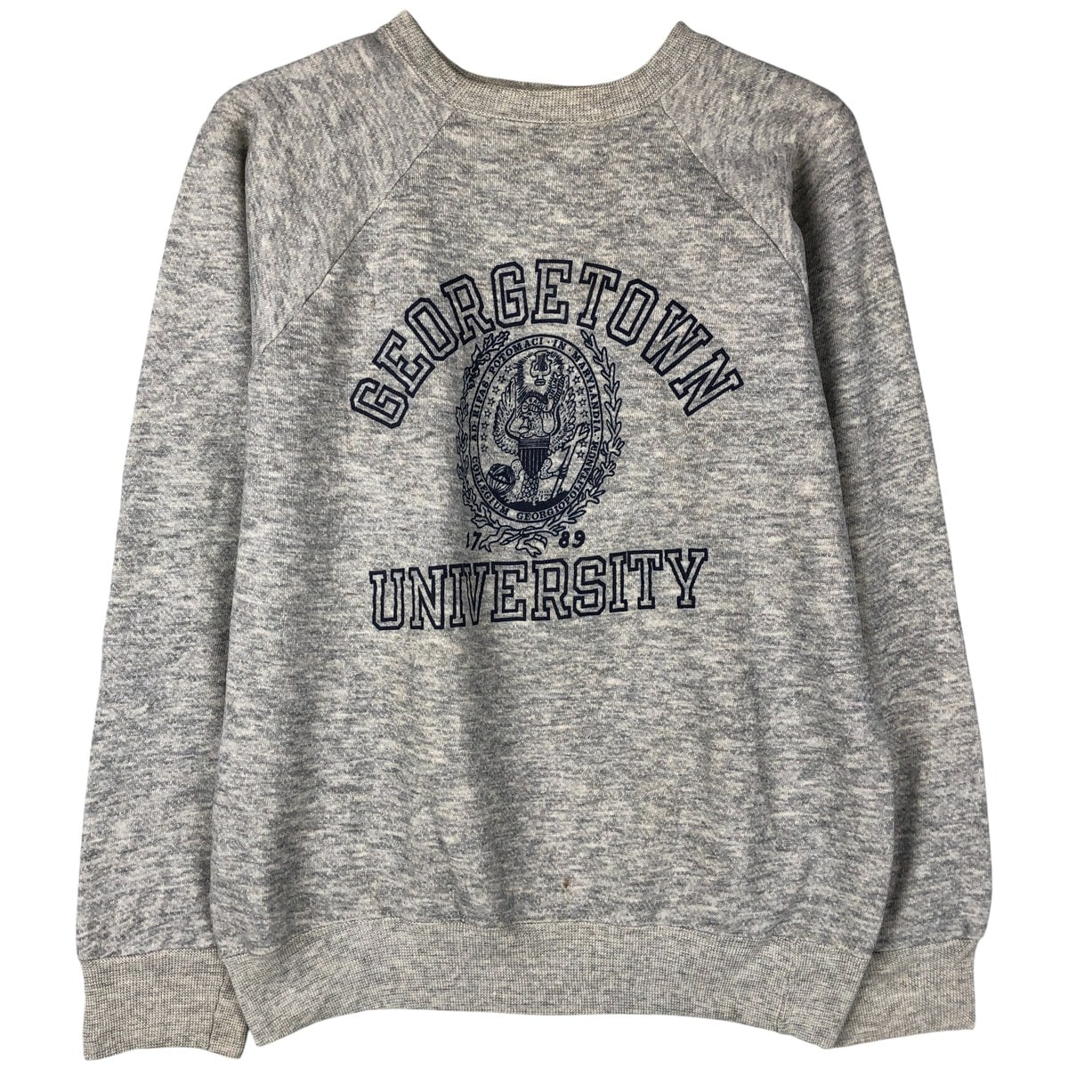 古着 80年代 チャンピオン Champion トリコタグ 3連プリント カレッジスウェットシャツ トレーナー USA製 メンズM相当 ヴィンテージ/eaa599495