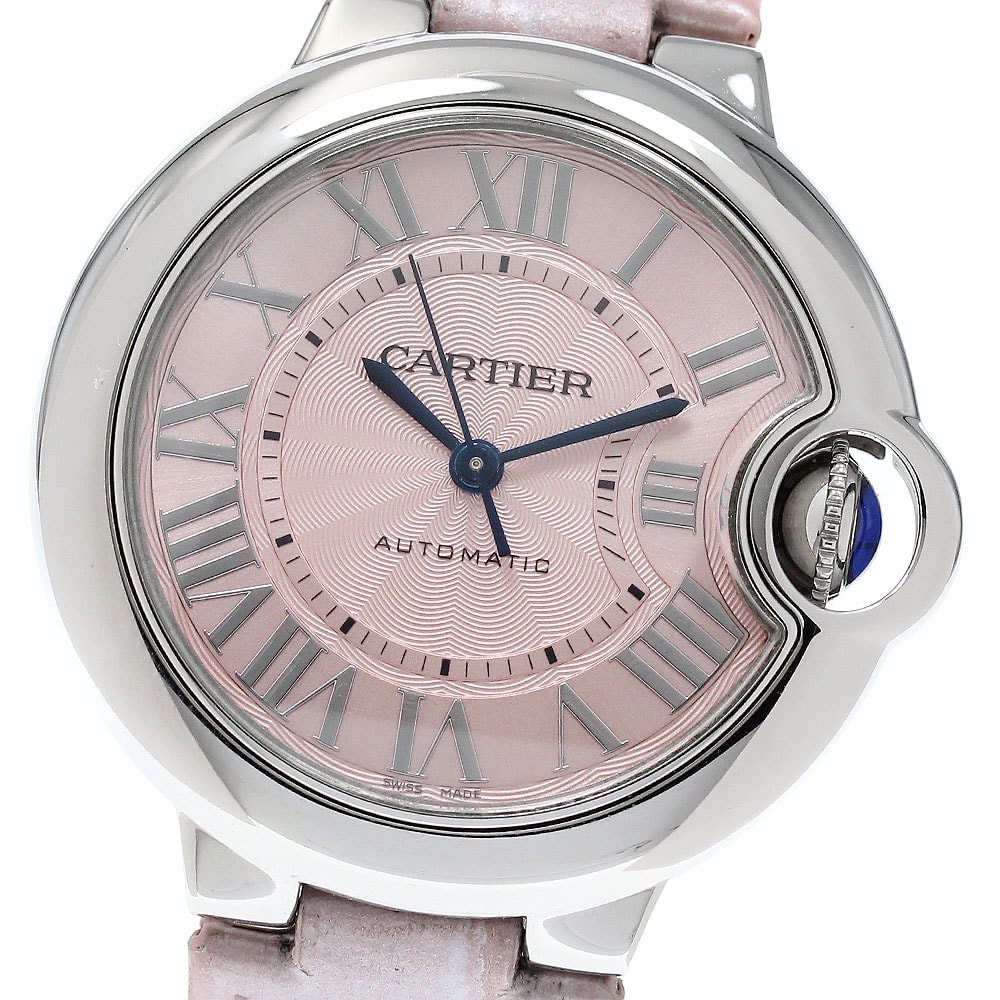 ☆美品 カルティエ バロンブルー 33mm レディース 【中古】