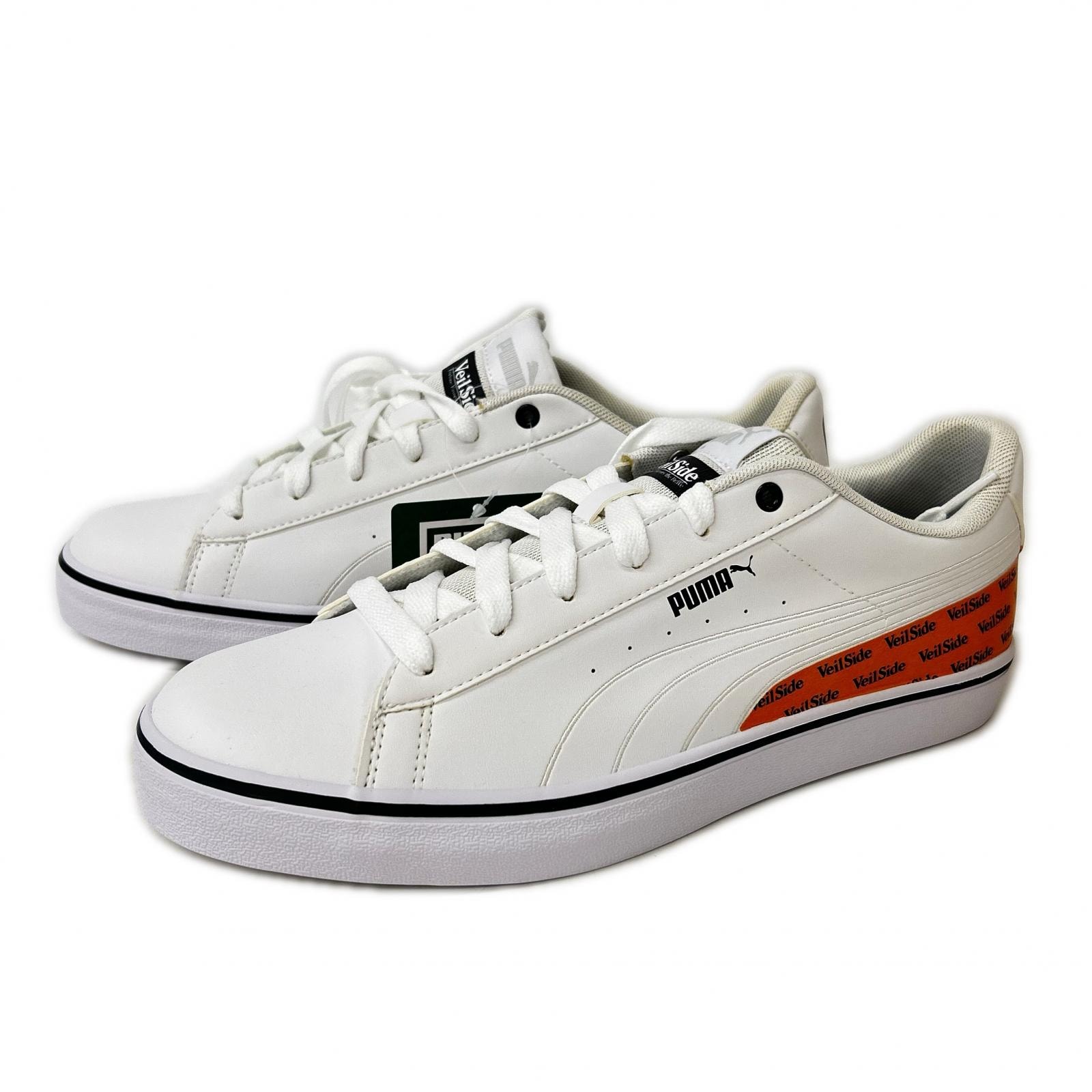 プーマ xVeilSide【新品同様】389908 01 V COURT VULC EB/ V コート バルク EB スニーカー 27