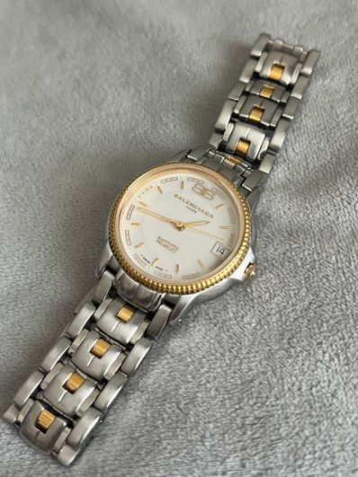 BALENCIAGA 600G SAPPHIRE INCABLOC デイト