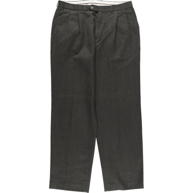 古着 セントマイケル St michael ポリ×ウールパンツ スラックス 英国製 メンズw34相当 ヴィンテージ/eaa558140