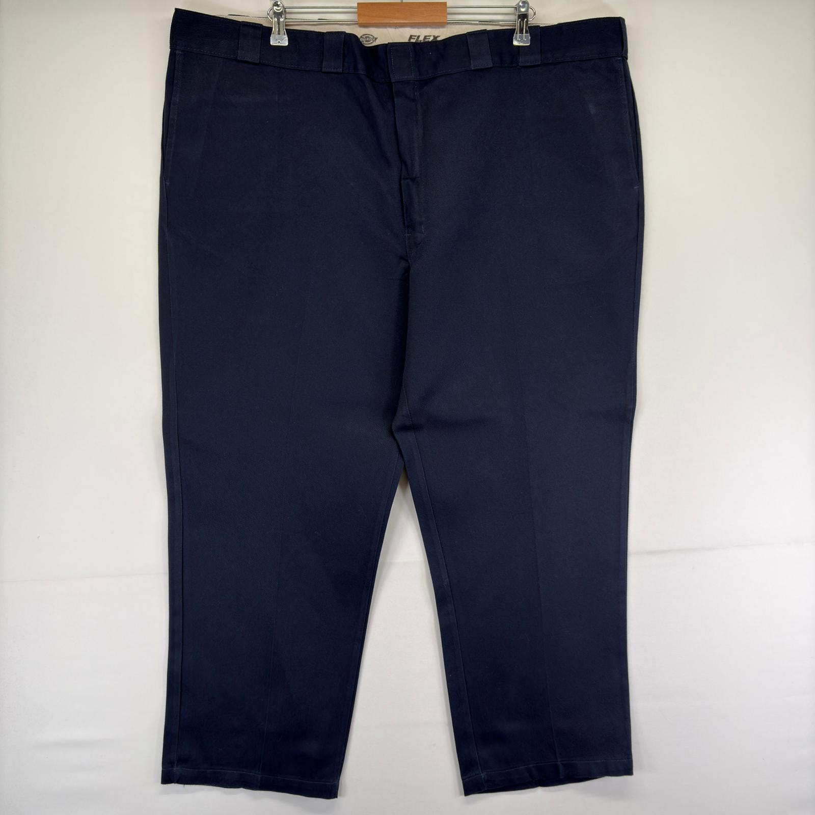 古着 ディッキーズ Dickies パンツ 874 オリジナルフィット ワンポイントロゴ 作業着 ワーク w50 L30  ネイビー メンズ