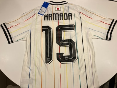 adidas Soccer Japan 2026 Away Authentic Jersey #15 Daichi Kamada "OffWhite/Black"