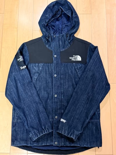 Supreme The North Face Denim Dot Shot Jacket "Denim"