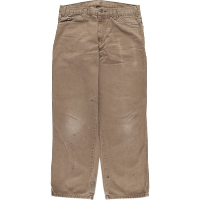 古着 ディッキーズ Dickies ダックペインターパンツ メンズw34相当/eaa604346